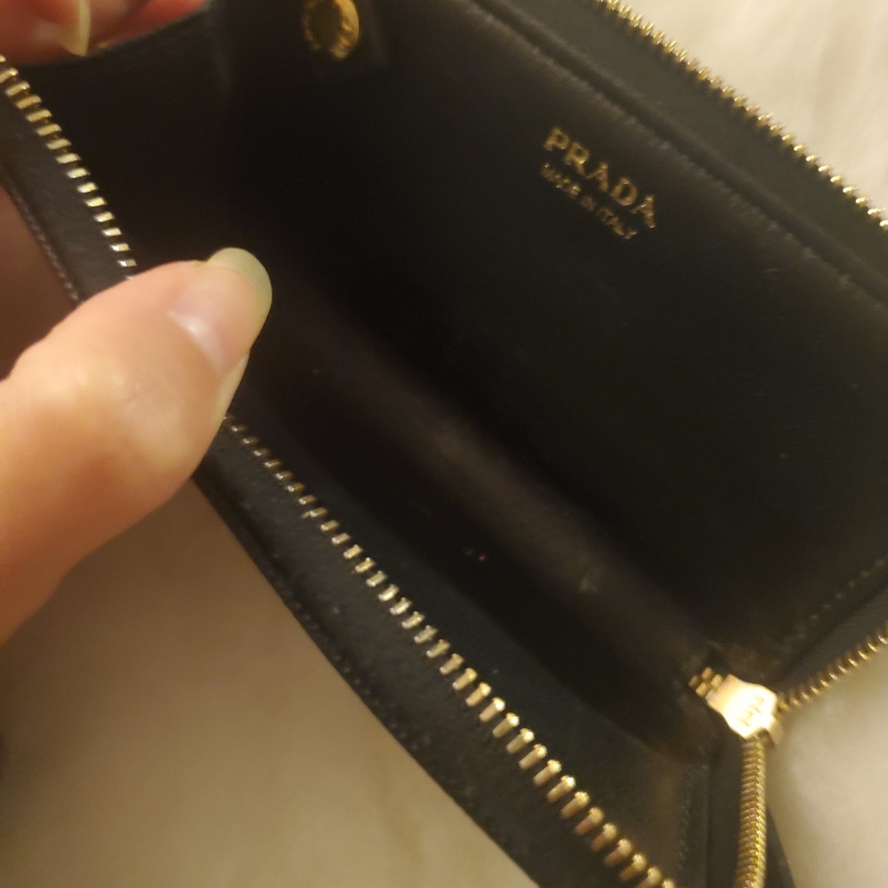 Prada Black Mini Bag with Gold Details - Picture 5 of 5